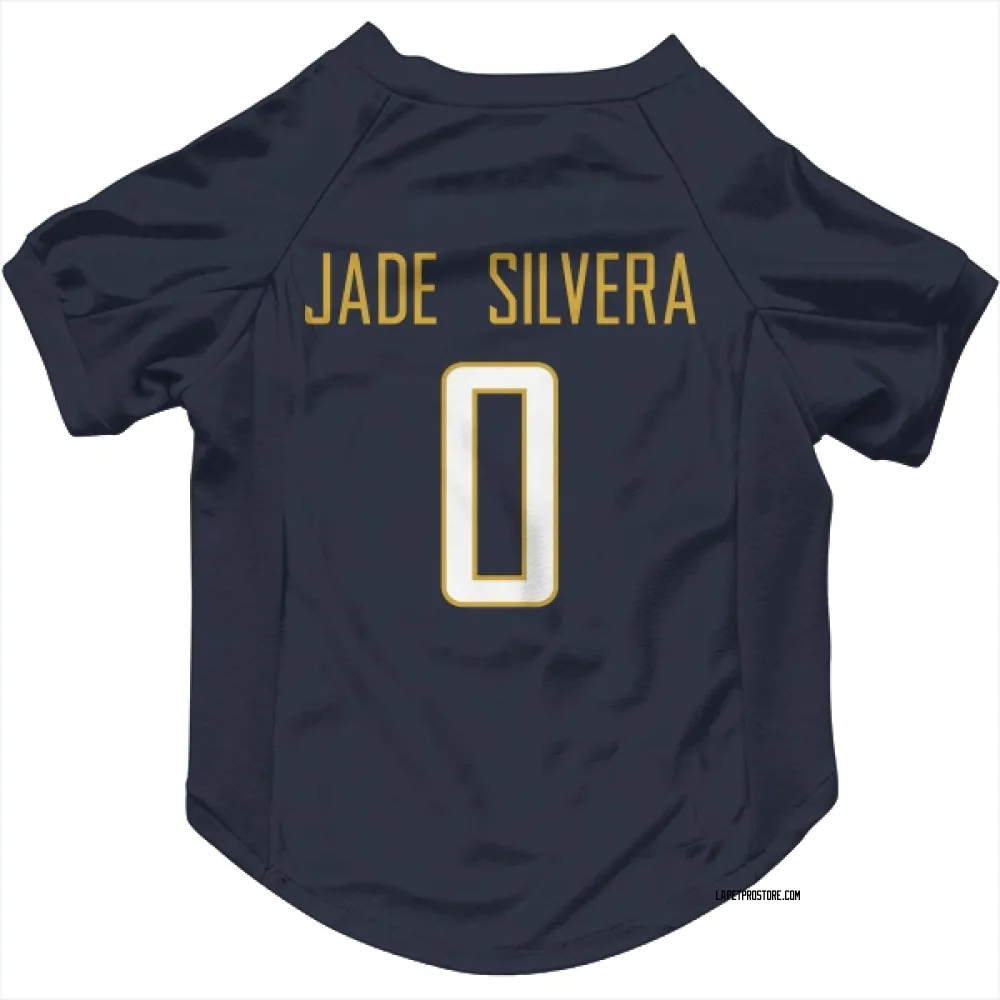 Los Angeles Chargers Nesta Jade Silvera Navy Pet Jersey for Dog & Cat