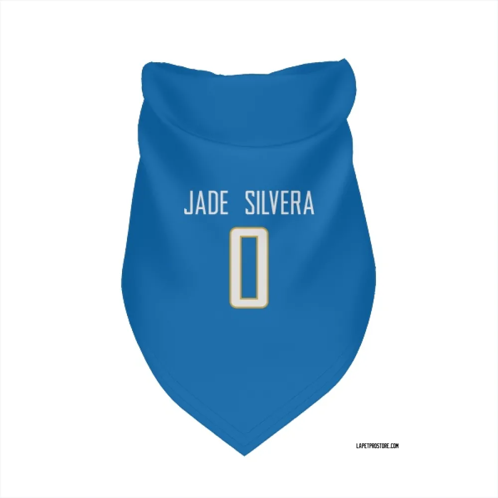 Los Angeles Chargers Nesta Jade Silvera Powder Blue Pet Bandana for Dog & Cat