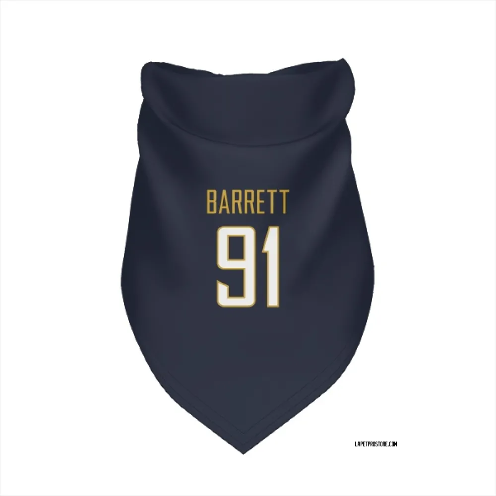 Los Angeles Chargers Nick Barrett Navy Pet Bandana for Dog & Cat