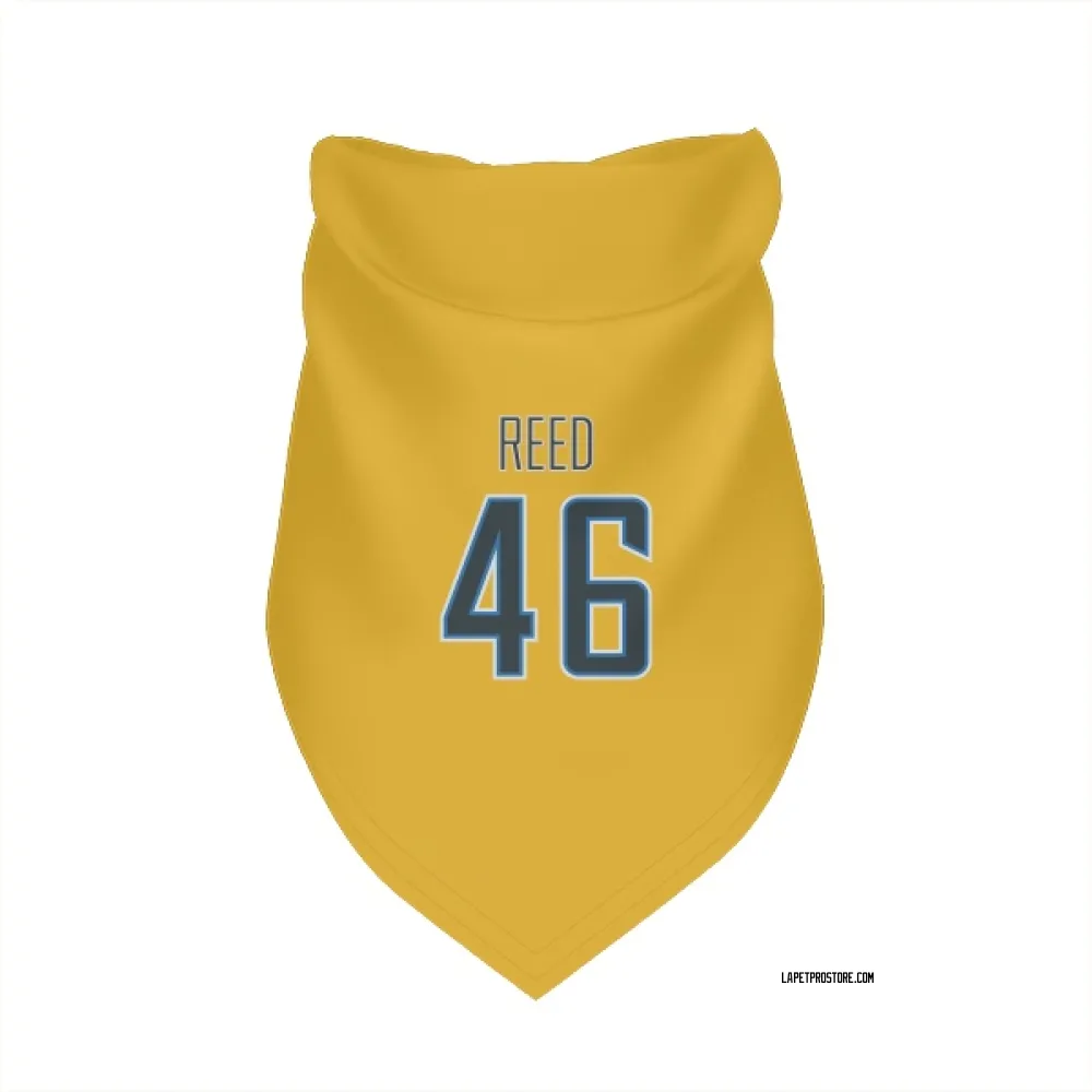 Los Angeles Chargers Nikko Reed Gold Pet Bandana for Dog & Cat