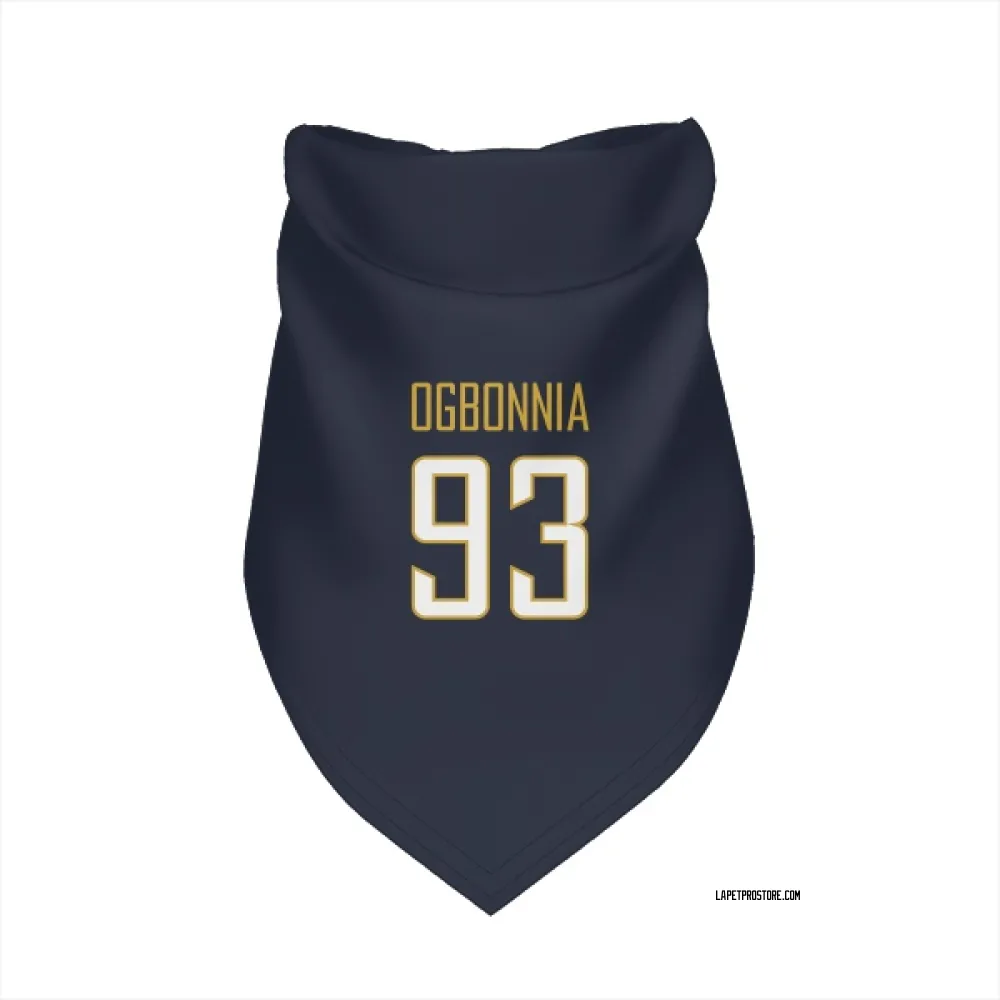 Los Angeles Chargers Otito Ogbonnia Navy Pet Bandana for Dog & Cat
