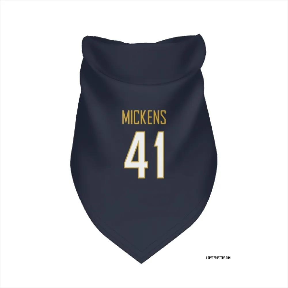 Los Angeles Chargers R.J. Mickens Navy Pet Bandana for Dog & Cat