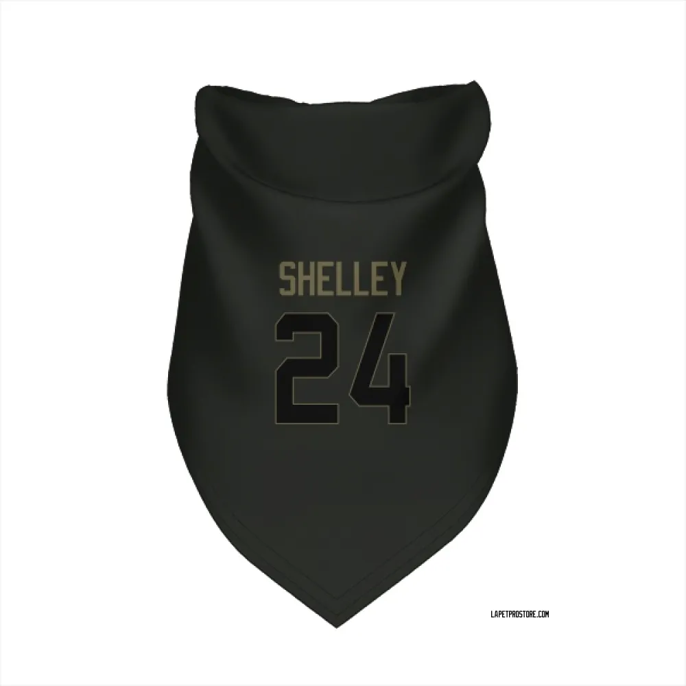 Los Angeles Chargers Rodney Shelley Black Service Pet Bandana for Dog & Cat
