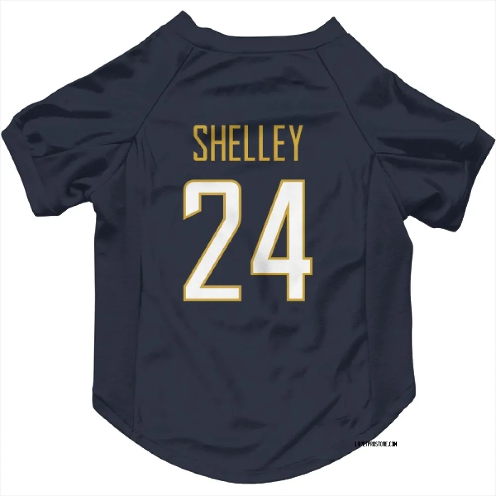 Los Angeles Chargers Rodney Shelley Navy Pet Jersey for Dog & Cat