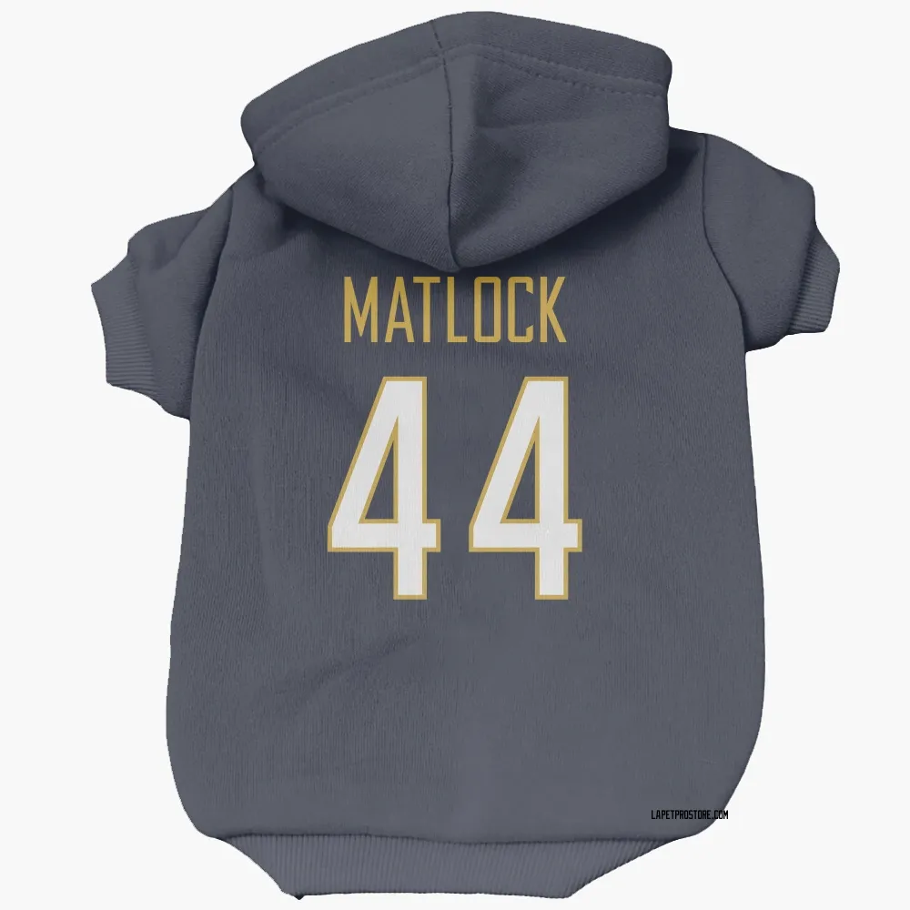 Los Angeles Chargers Scott Matlock Navy Pet Hoodie for Dog & Cat