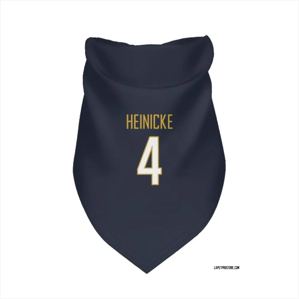 Los Angeles Chargers Taylor Heinicke Navy Pet Bandana for Dog & Cat