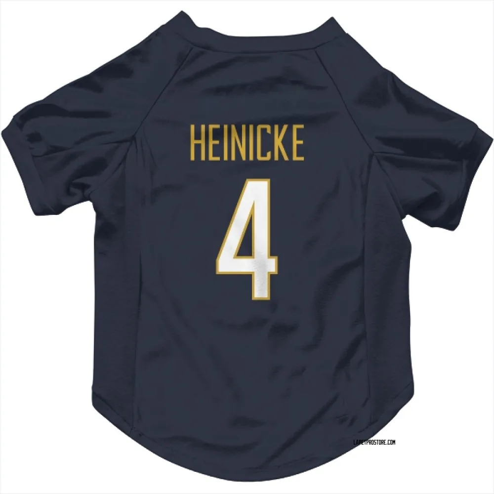 Los Angeles Chargers Taylor Heinicke Navy Pet Jersey for Dog & Cat