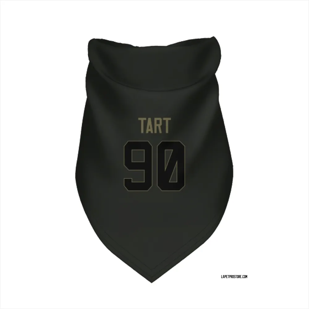 Los Angeles Chargers Teair Tart Black Service Pet Bandana for Dog & Cat
