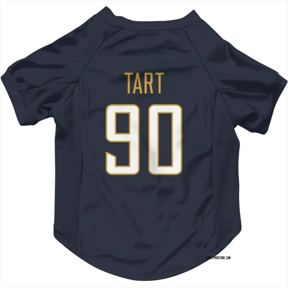 Los Angeles Chargers Teair Tart Navy Pet Jersey for Dog & Cat