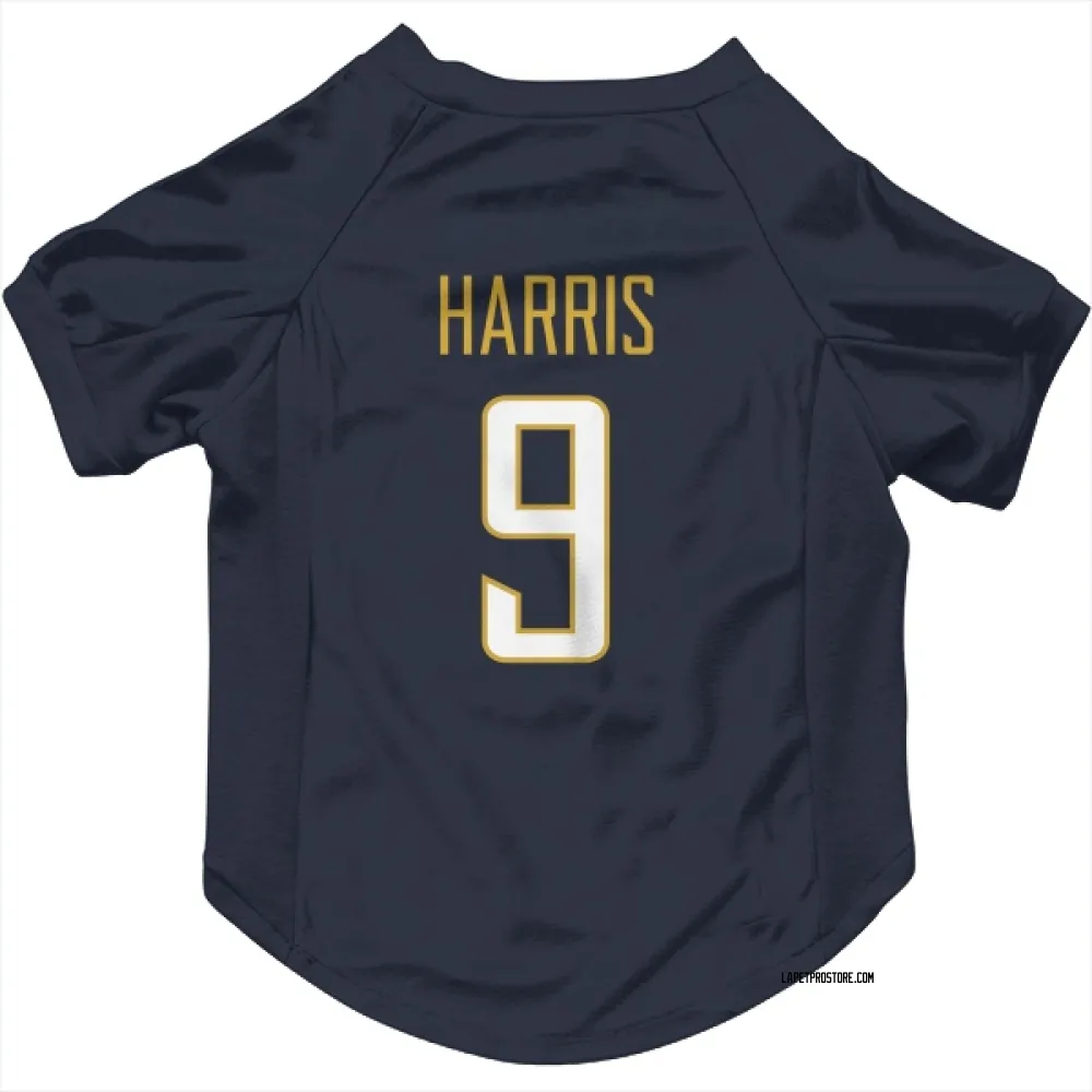 Los Angeles Chargers Tre' Harris Navy Pet Jersey for Dog & Cat
