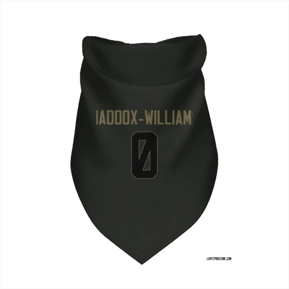 Los Angeles Chargers Tyreek Maddox-Williams Black Service Pet Bandana for Dog & Cat