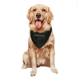Los Angeles Chargers Tyreek Maddox-Williams Black Service Pet Bandana for Dog & Cat