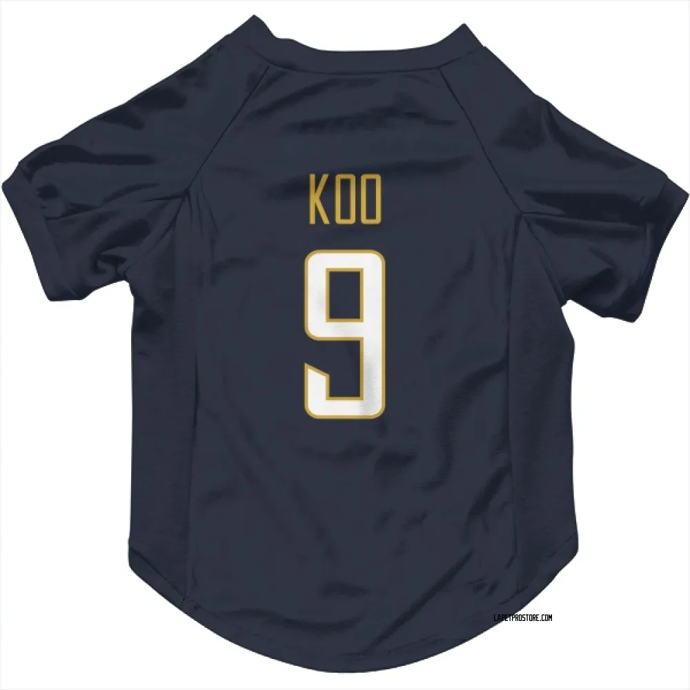 Los Angeles Chargers Younghoe Koo Navy Pet Jersey for Dog & Cat